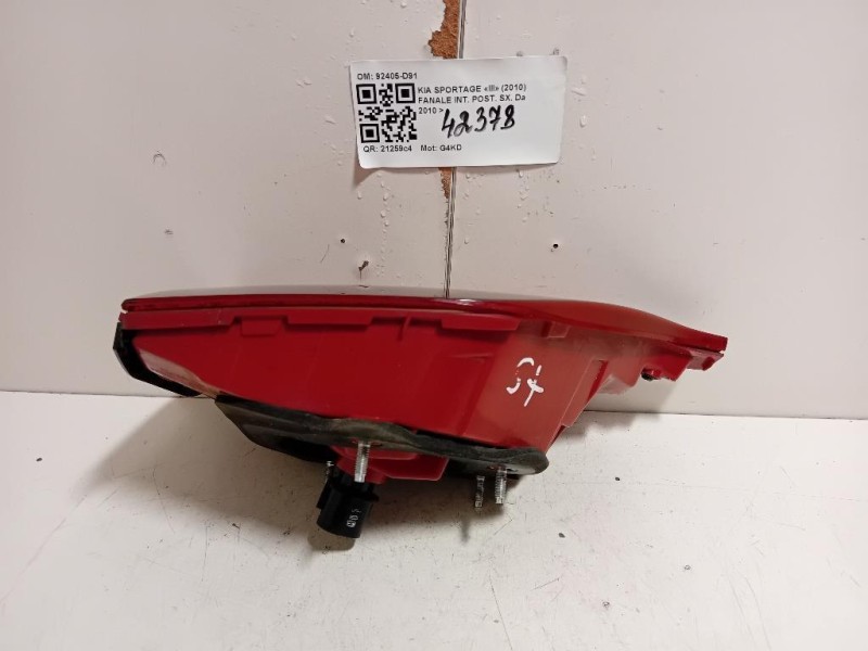 Fanale INT POST SX 92405-D91 Kia Sportage III 2010