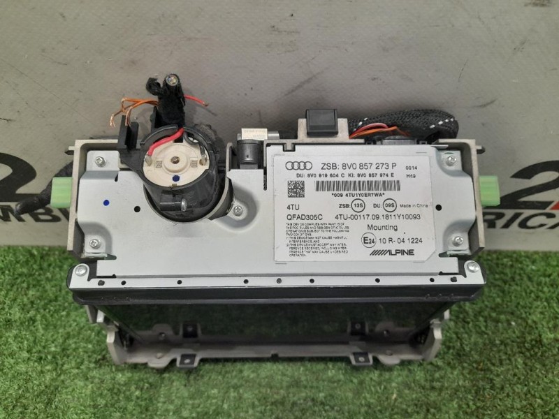 Display Multimediale 8V0857273P Audi A3 8VF Sportback 2016
