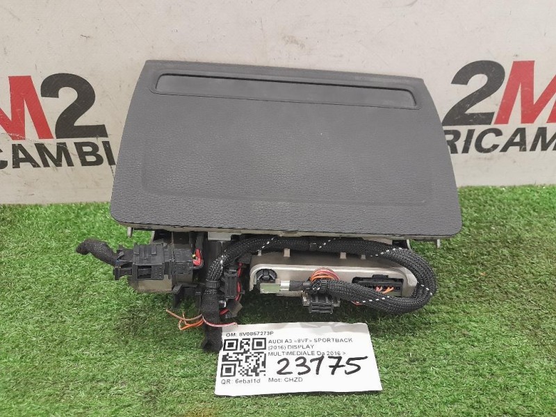 Display Multimediale 8V0857273P Audi A3 8VF Sportback 2016