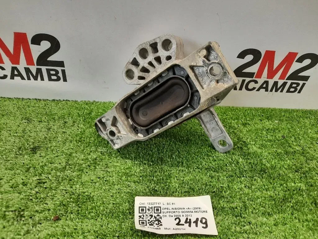 Supporto Gomma Motore DX 13227717 Opel Insignia A 2009