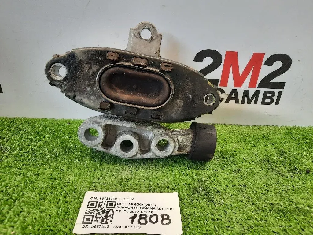 Supporto Gomma Motore DX 95135160 Opel Mokka 2013