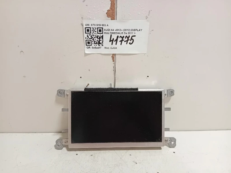 Display Multimediale 8T0 919 603 A Audi A4 8K2 2012