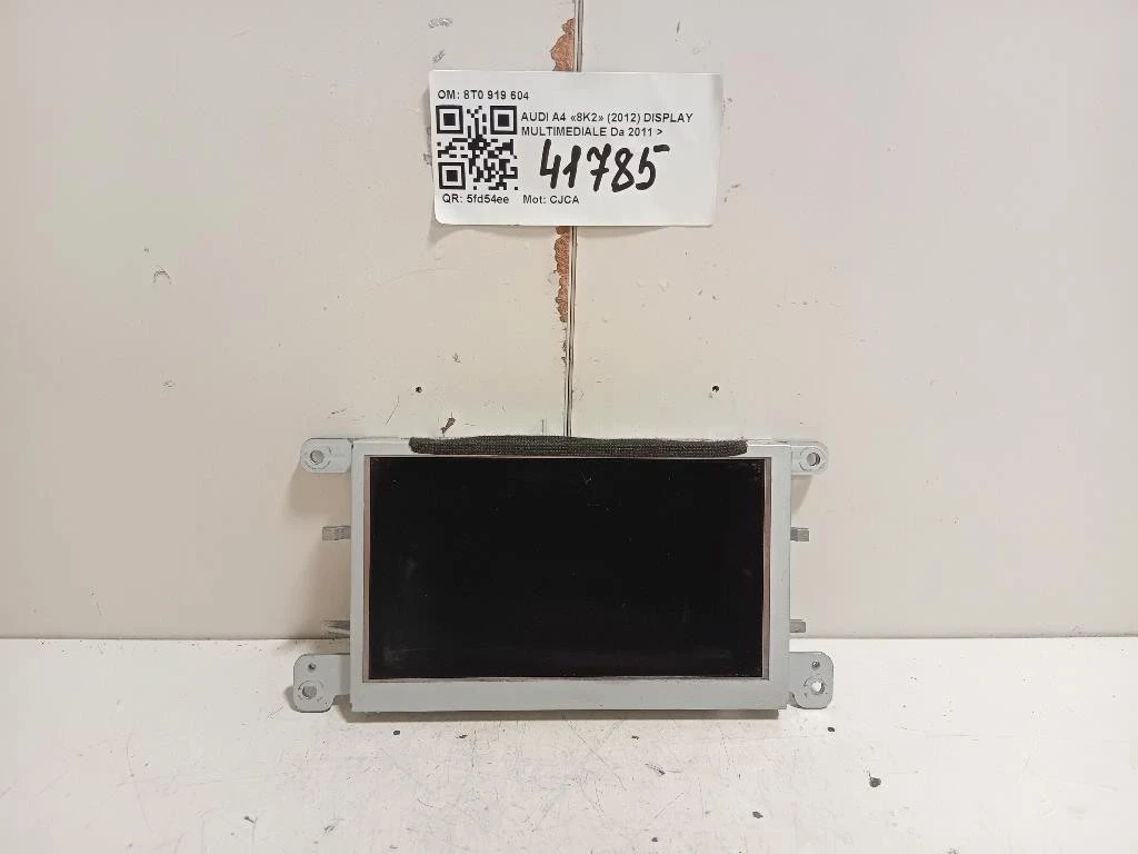 Display Multimediale 8T0 919 604 Audi A4 8K2 2012