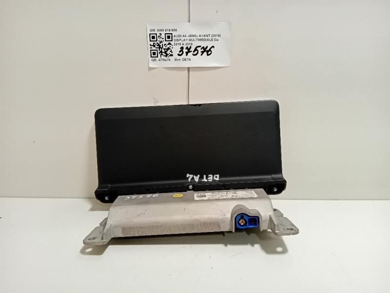Display Multimediale 8W0 919 605 Audi A4 8W5 Avant 2015
