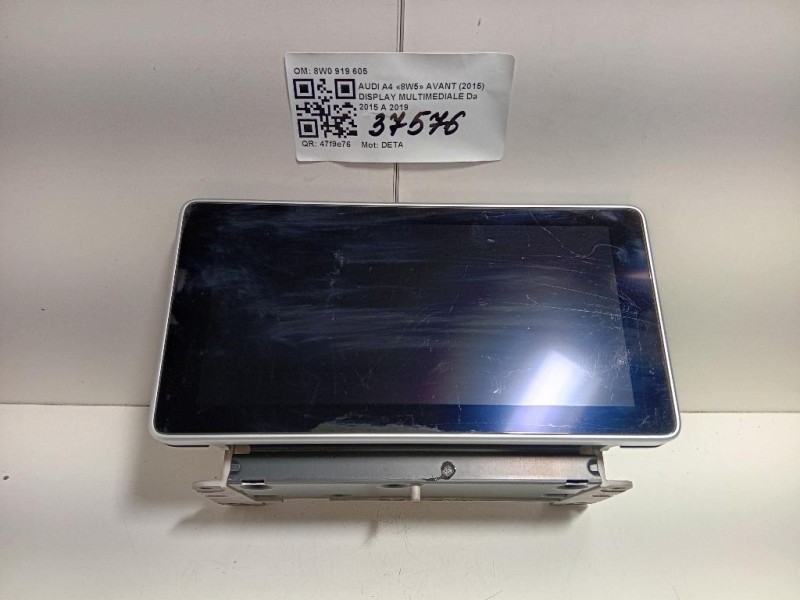 Display Multimediale 8W0 919 605 Audi A4 8W5 Avant 2015