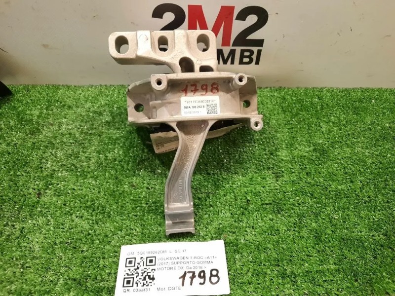 Supporto Gomma Motore DX 5Q0199262DM Volkswagen T-roc 2017