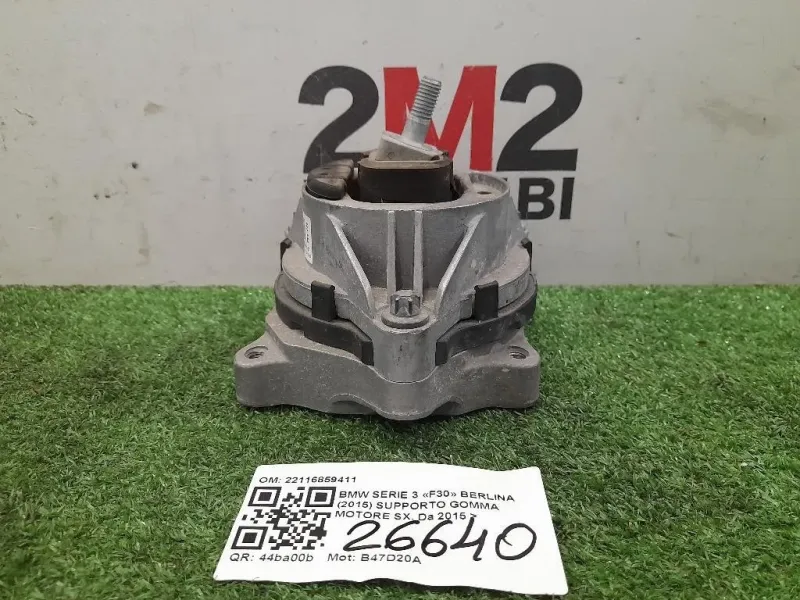 Supporto Gomma Motore SX 22116859411 Bmw Serie 3 F30 Berlina 2015