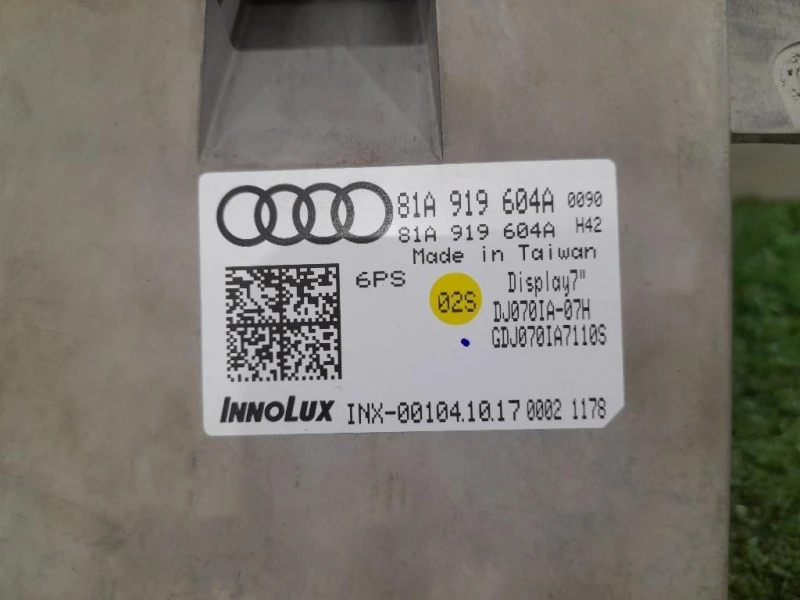 Display Multimediale 81A919604A Audi Q2 GAB 2016