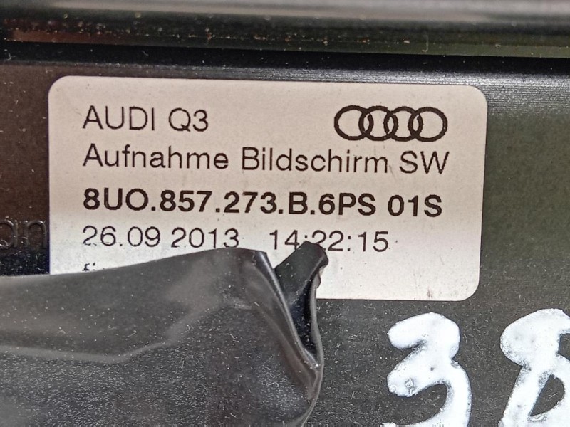 Display Multimediale 8U0 857 273 B Audi Q3 8UB 2012