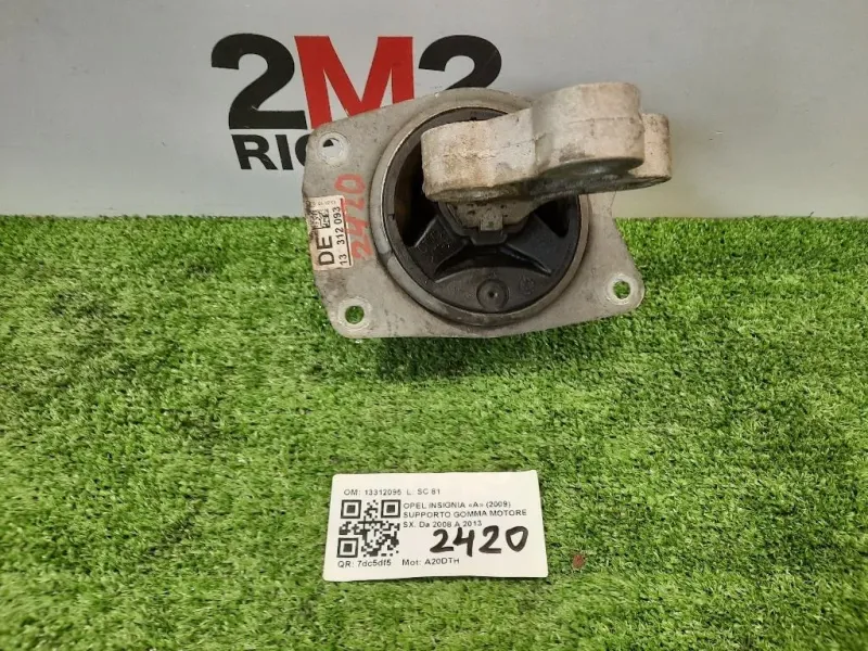 Supporto Gomma Motore SX 13312093 Opel Insignia A 2009