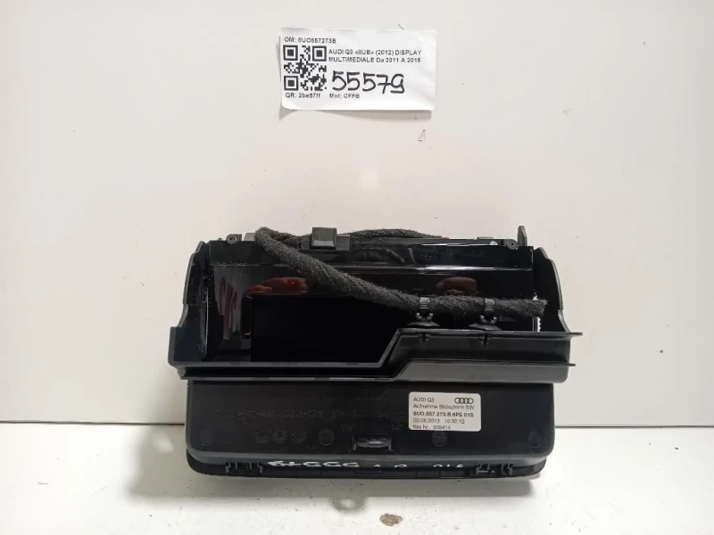 Display Multimediale 8UO857273B Audi Q3 8UB 2012