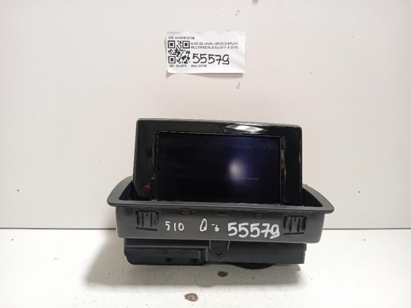 Display Multimediale 8UO857273B Audi Q3 8UB 2012