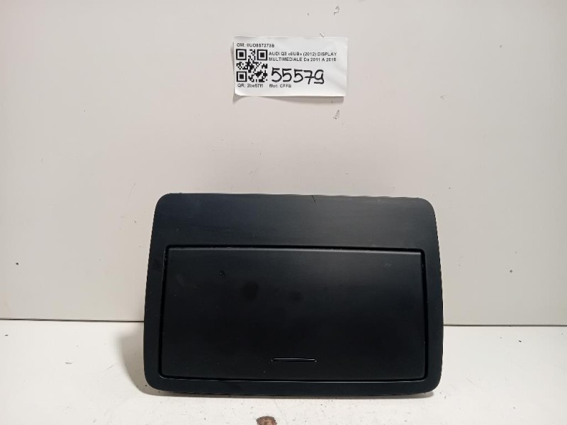 Display Multimediale 8UO857273B Audi Q3 8UB 2012