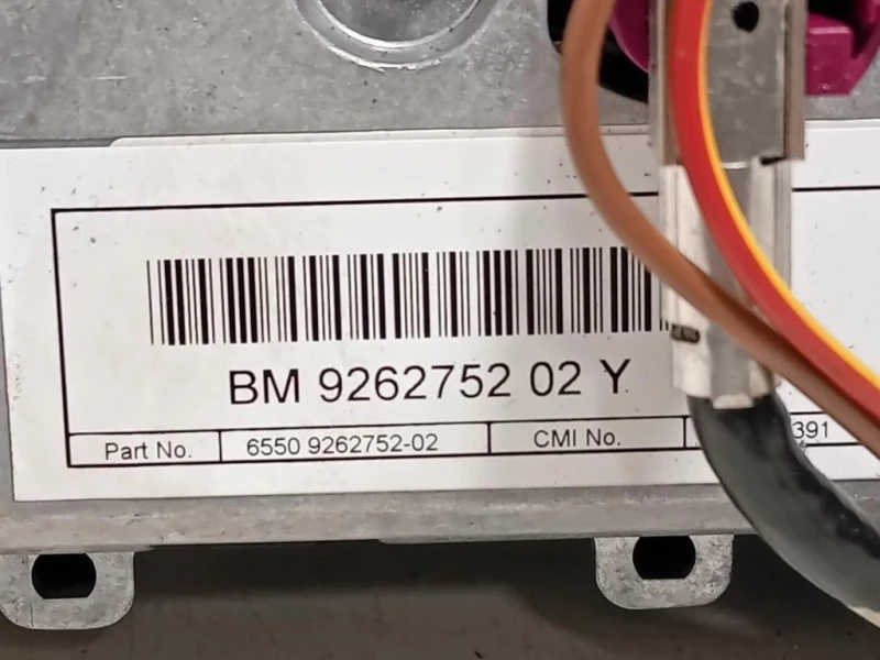 Display Multimediale 65509262752 9270392 Bmw Serie 1 F20 Berlina 2012