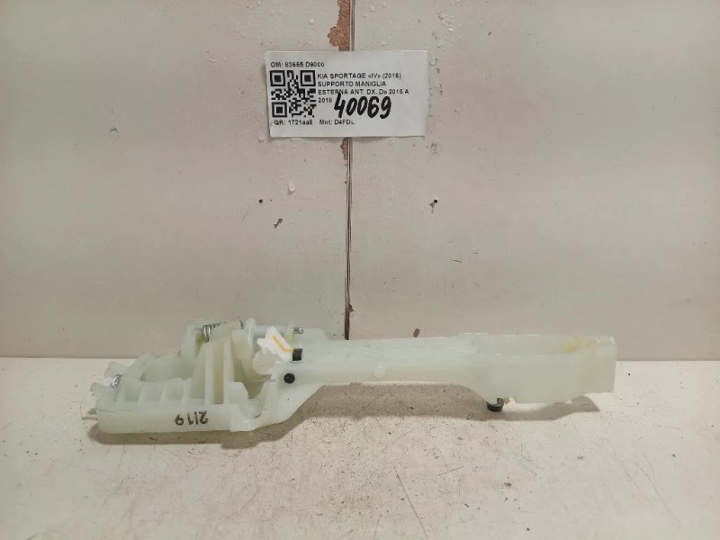 Supporto Maniglia Esterna ANT DX 83665 D9000 Kia Sportage IV 2016