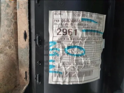 Pannello Rivestimento Porta ANT SX 1Y2867009J Volkswagen NEW Beetle I Cabrio 2002