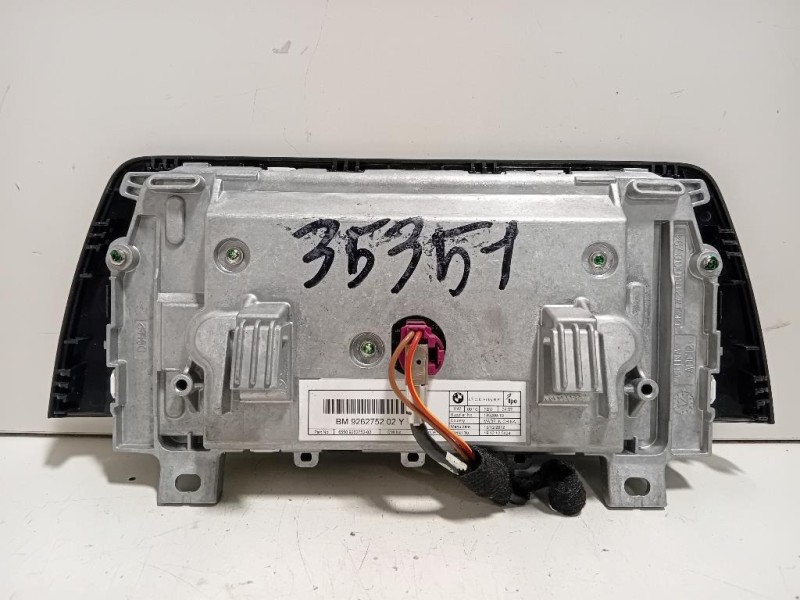Display Multimediale 65509262752 9270392 Bmw Serie 1 F20 Berlina 2012