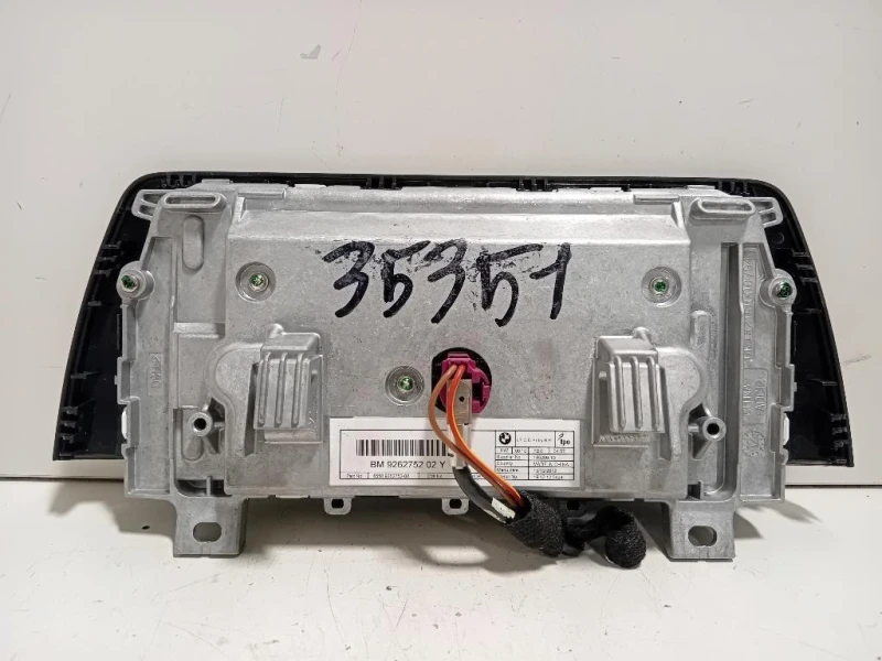 Display Multimediale 65509262752 9270392 Bmw Serie 1 F20 Berlina 2012