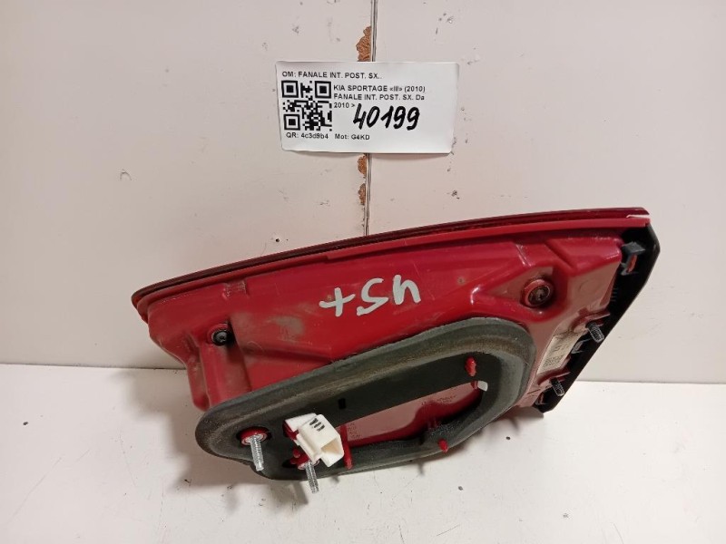 Fanale INT POST SX FANALE INT POST SX Kia Sportage III 2010