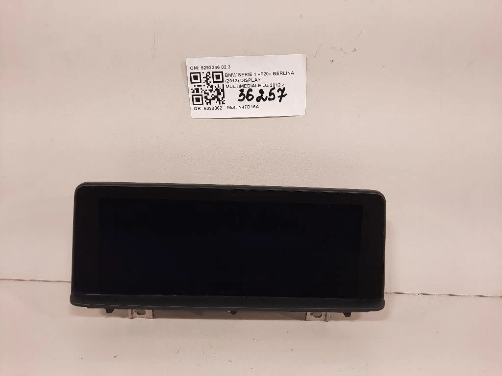Display Multimediale F20 F21 F22 Bmw Serie 1 F20 Berlina 2012