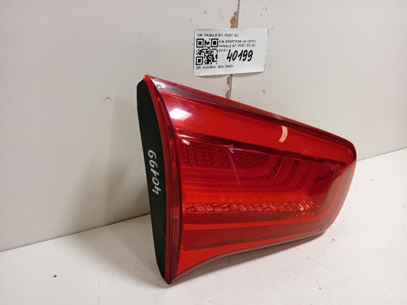 Fanale INT POST SX FANALE INT POST SX Kia Sportage III 2010