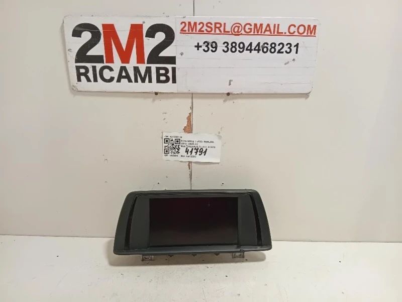 Display Multimediale 9270392 04 Bmw Serie 1 F20 Berlina 2012