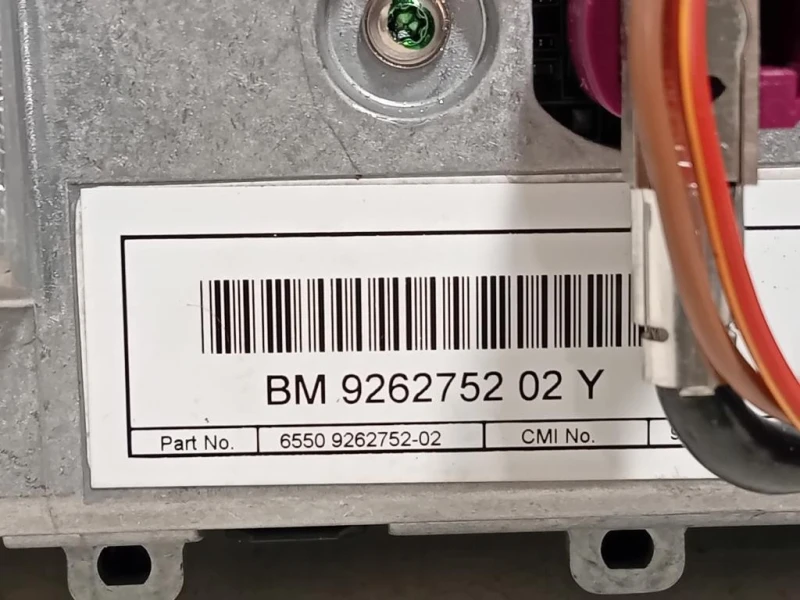 Display Multimediale 9262752 02 Bmw Serie 1 F20 Berlina 2012