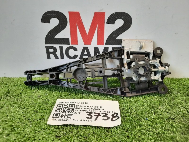 Supporto Maniglia Esterna POST DX 13505889 Opel Mokka 2013