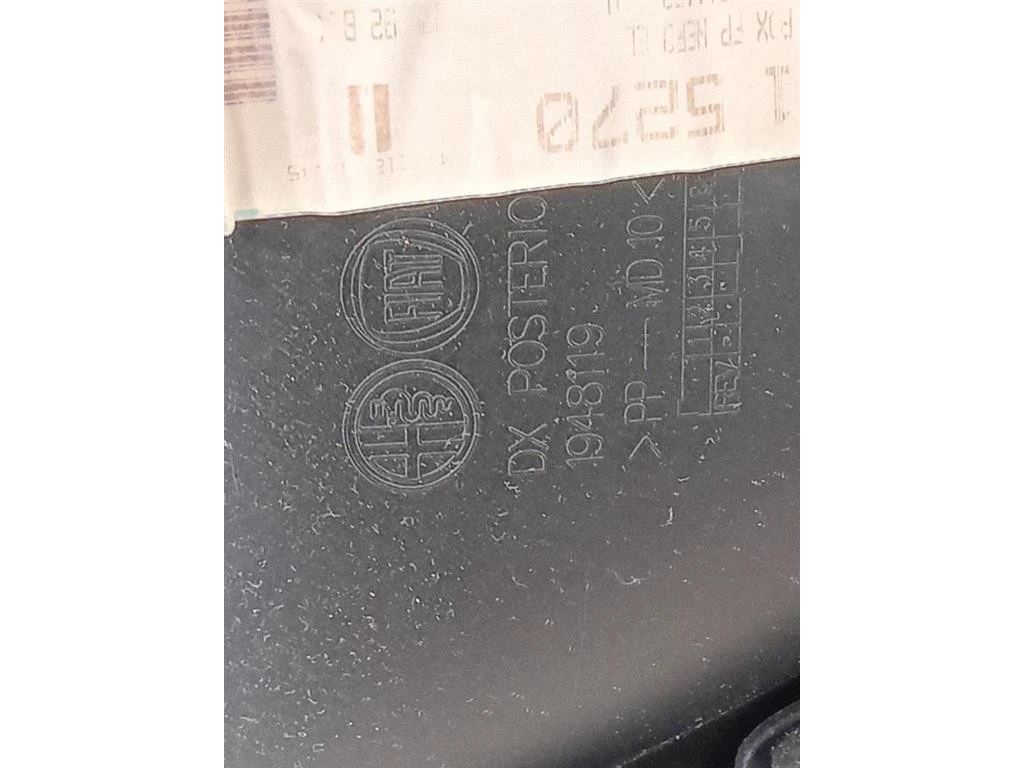 Pannello Rivestimento Porta POST DX 156092156 Alfa Romeo Giulietta 2010