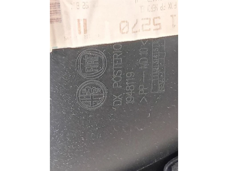 Pannello Rivestimento Porta POST DX 156092156 Alfa Romeo Giulietta 2010