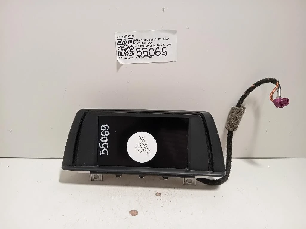 Display Multimediale 923753903 Bmw Serie 1 F20 Berlina 2012