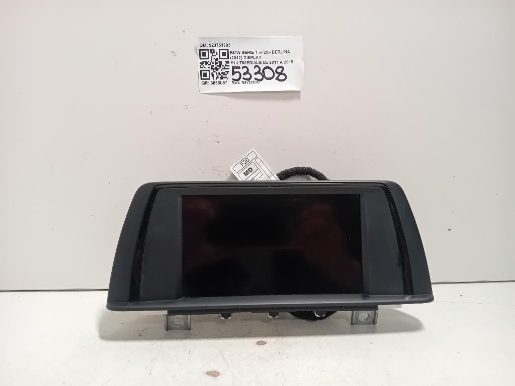 Display Multimediale 923753903 Bmw Serie 1 F20 Berlina 2012