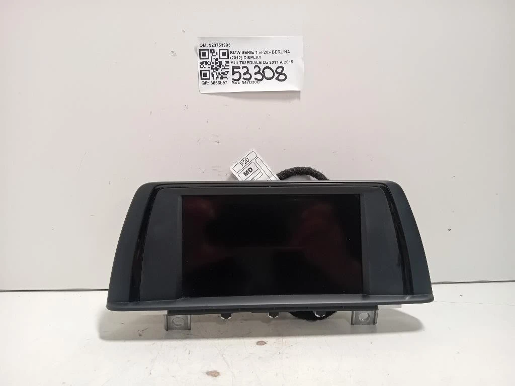 Display Multimediale 923753903 Bmw Serie 1 F20 Berlina 2012
