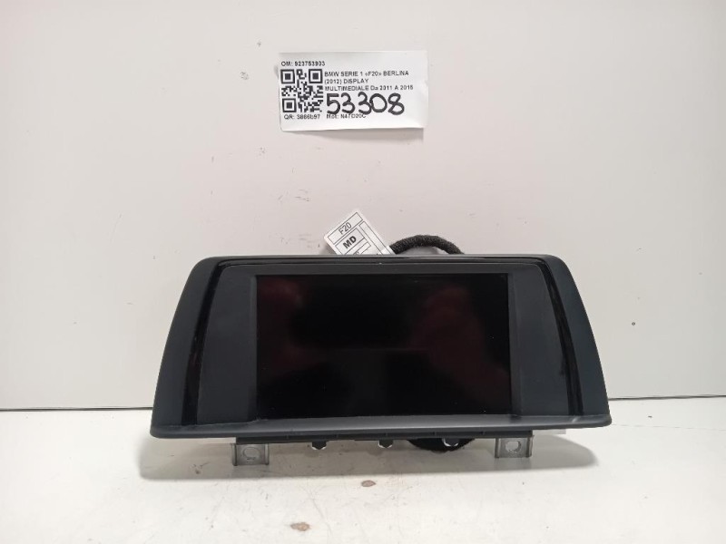 Display Multimediale 923753903 Bmw Serie 1 F20 Berlina 2012
