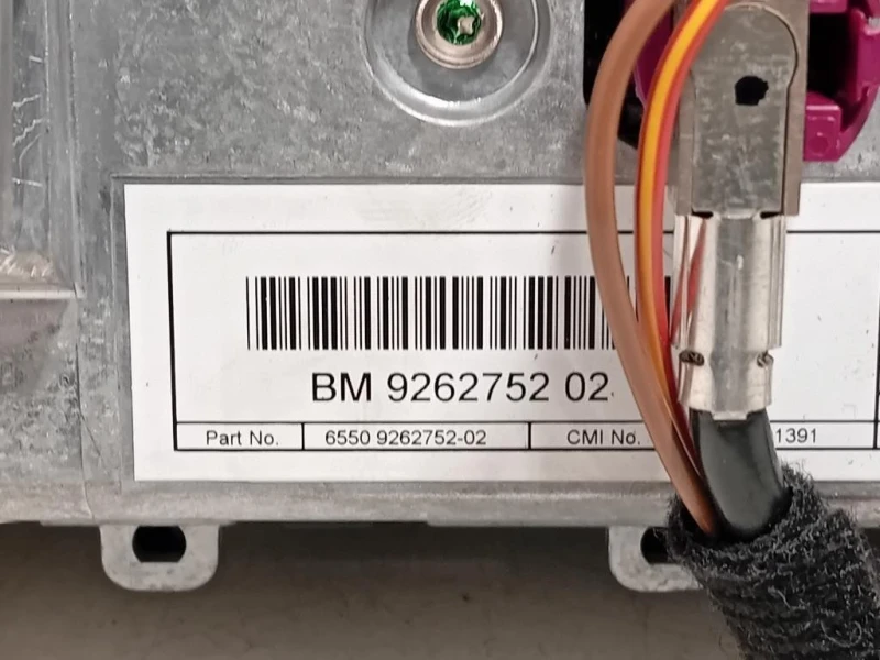 Display Multimediale 926275202 Bmw Serie 1 F20 Berlina 2012