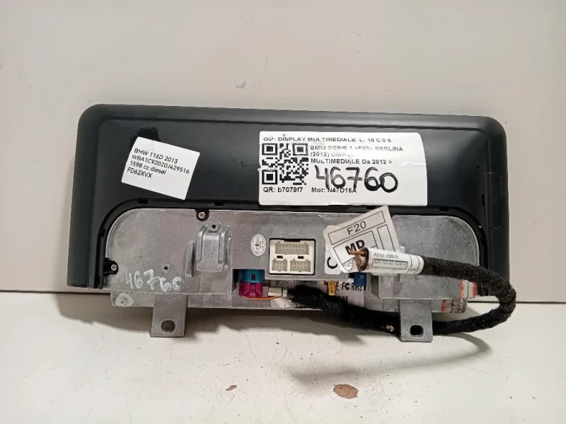 Display Multimediale DISPLAY MULTIMEDIALE Bmw Serie 1 F20 Berlina 2012