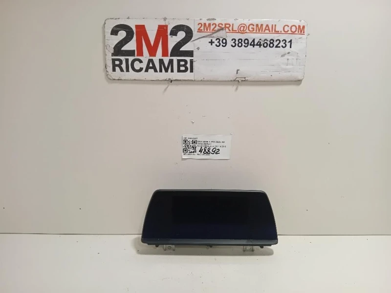 Display Multimediale 929224402 Bmw Serie 1 F20 Berlina 2012