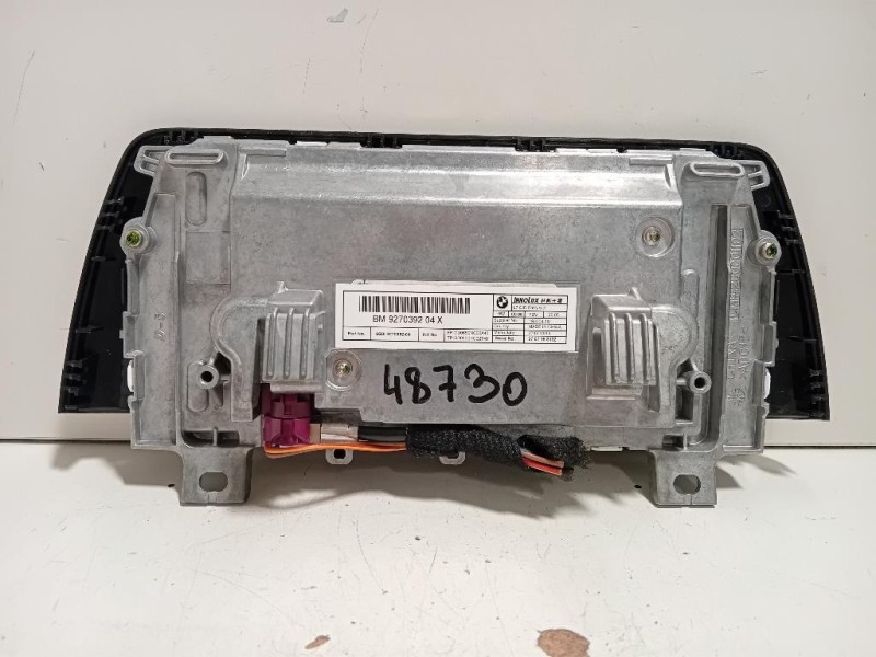 Display Multimediale 927039204 Bmw Serie 1 F20 Berlina 2012