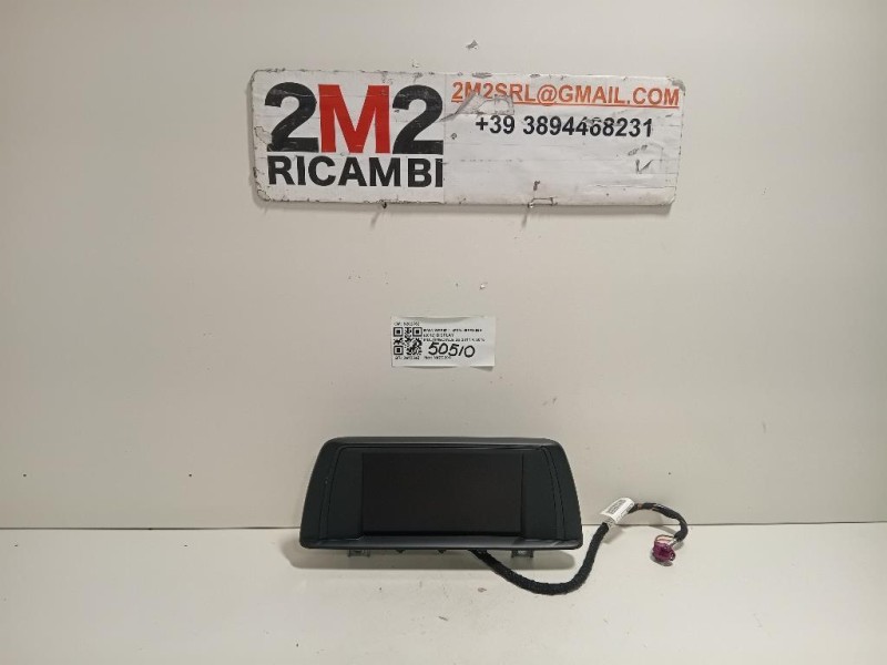Display Multimediale 9262752 Bmw Serie 1 F20 Berlina 2012