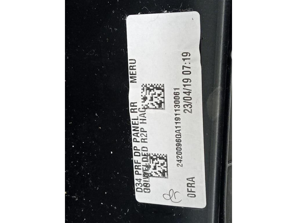 Pannello Rivestimento Porta POST DX 98208118AC Citroen DS3 Crossback 2018