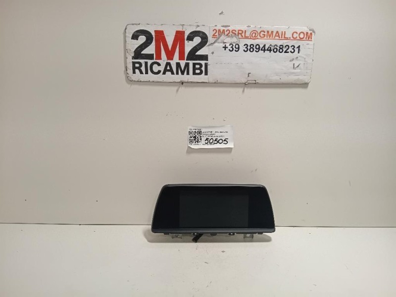 Display Multimediale 932212207 Bmw Serie 1 F20 Berlina 2012