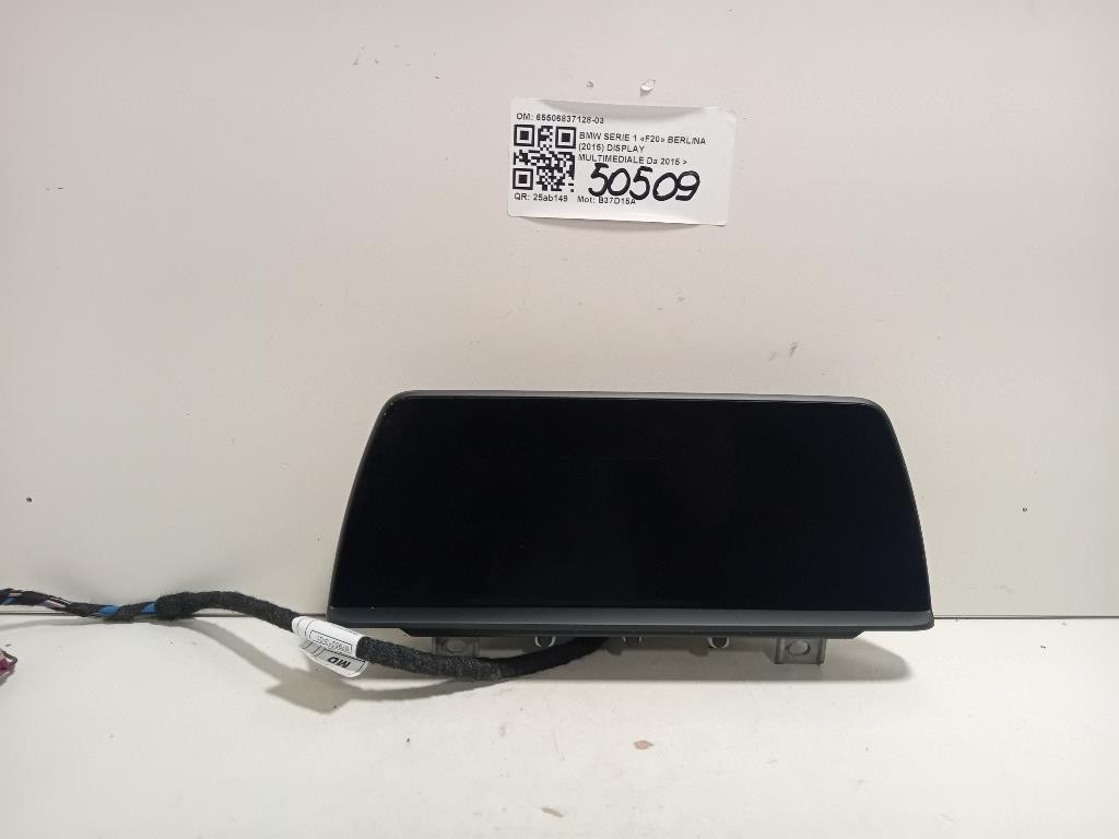 Display Multimediale 65506837128-03 Bmw Serie 1 F20 Berlina 2015