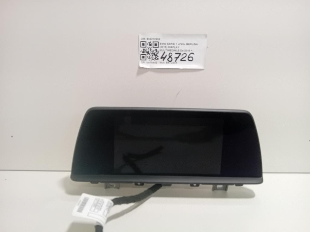 Display Multimediale 932212208 Bmw Serie 1 F20 Berlina 2015