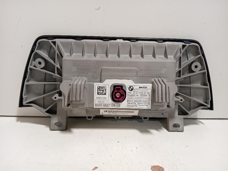 Display Multimediale 65506837128-03 Bmw Serie 1 F20 Berlina 2015