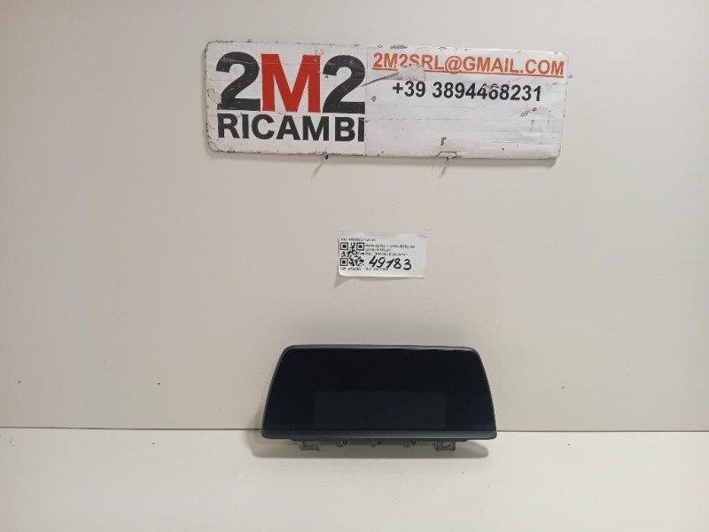 Display Multimediale 65506837128-03 Bmw Serie 1 F20 Berlina 2015
