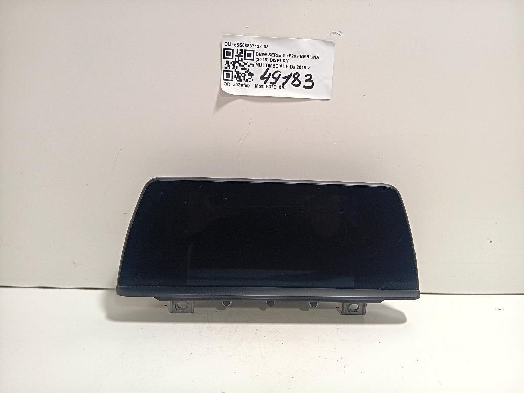 Display Multimediale 65506837128-03 Bmw Serie 1 F20 Berlina 2015