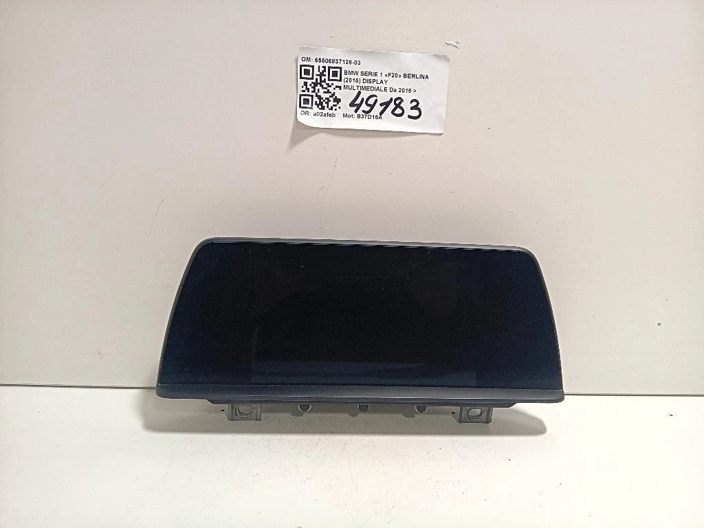 Display Multimediale 65506837128-03 Bmw Serie 1 F20 Berlina 2015