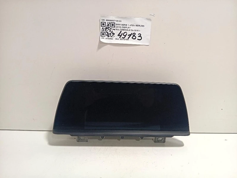 Display Multimediale 65506837128-03 Bmw Serie 1 F20 Berlina 2015