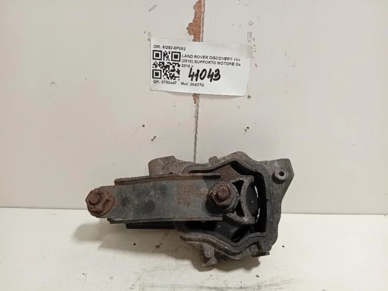 Supporto Motore 6G92-6P082 Land Rover Discovery V 2016