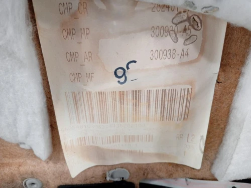 Pannello Rivestimento Porta POST DX PANNELLO RIVESTIMENTO PORTA POST DX Mercedes Classe R W251 2006